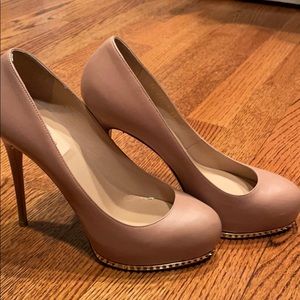 Valentino Leather Rockstud Stiletto Pumps